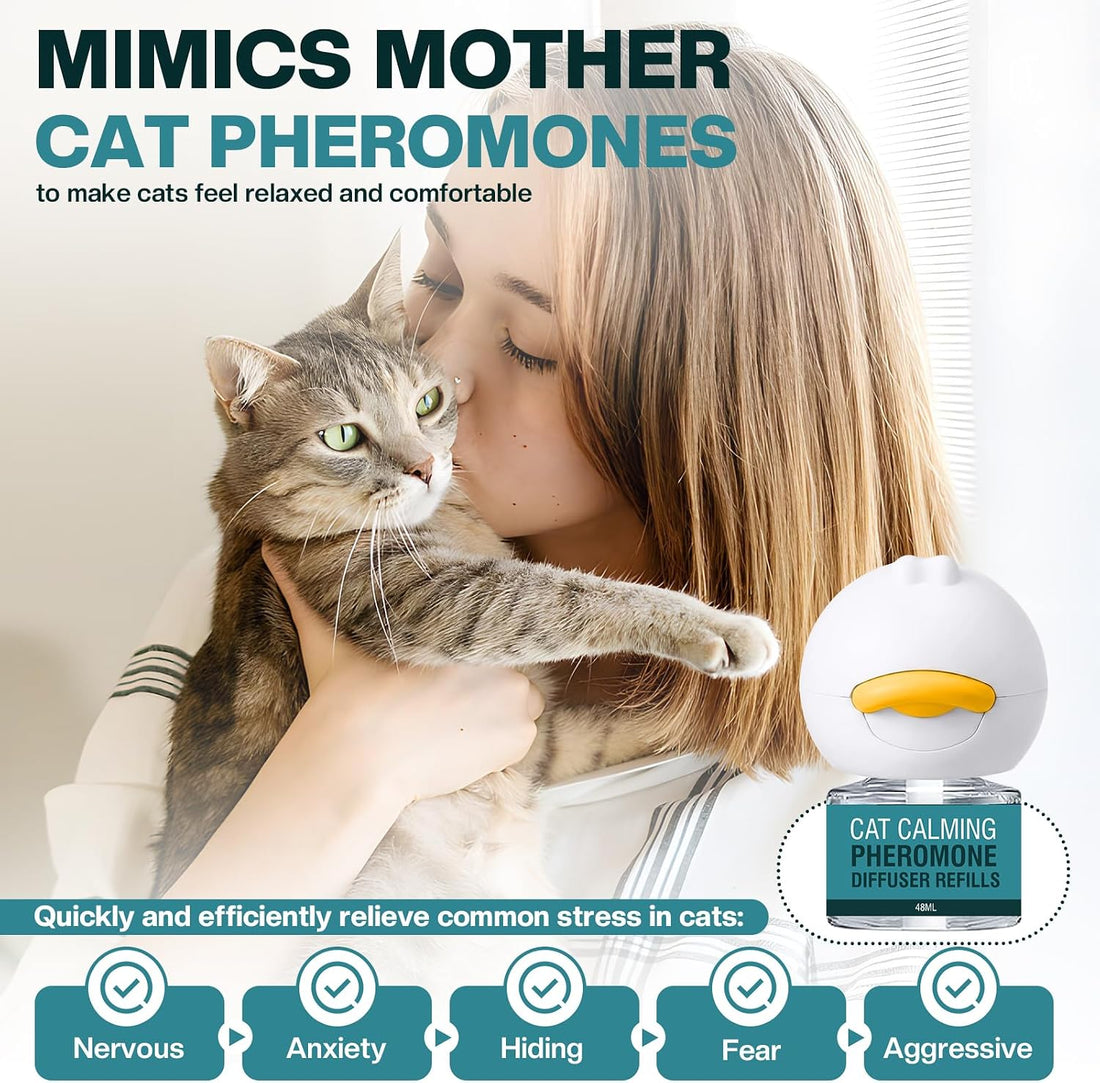Cat Calming Diffuser 6 in 1 Multicat Calming Pheromones Diffusers