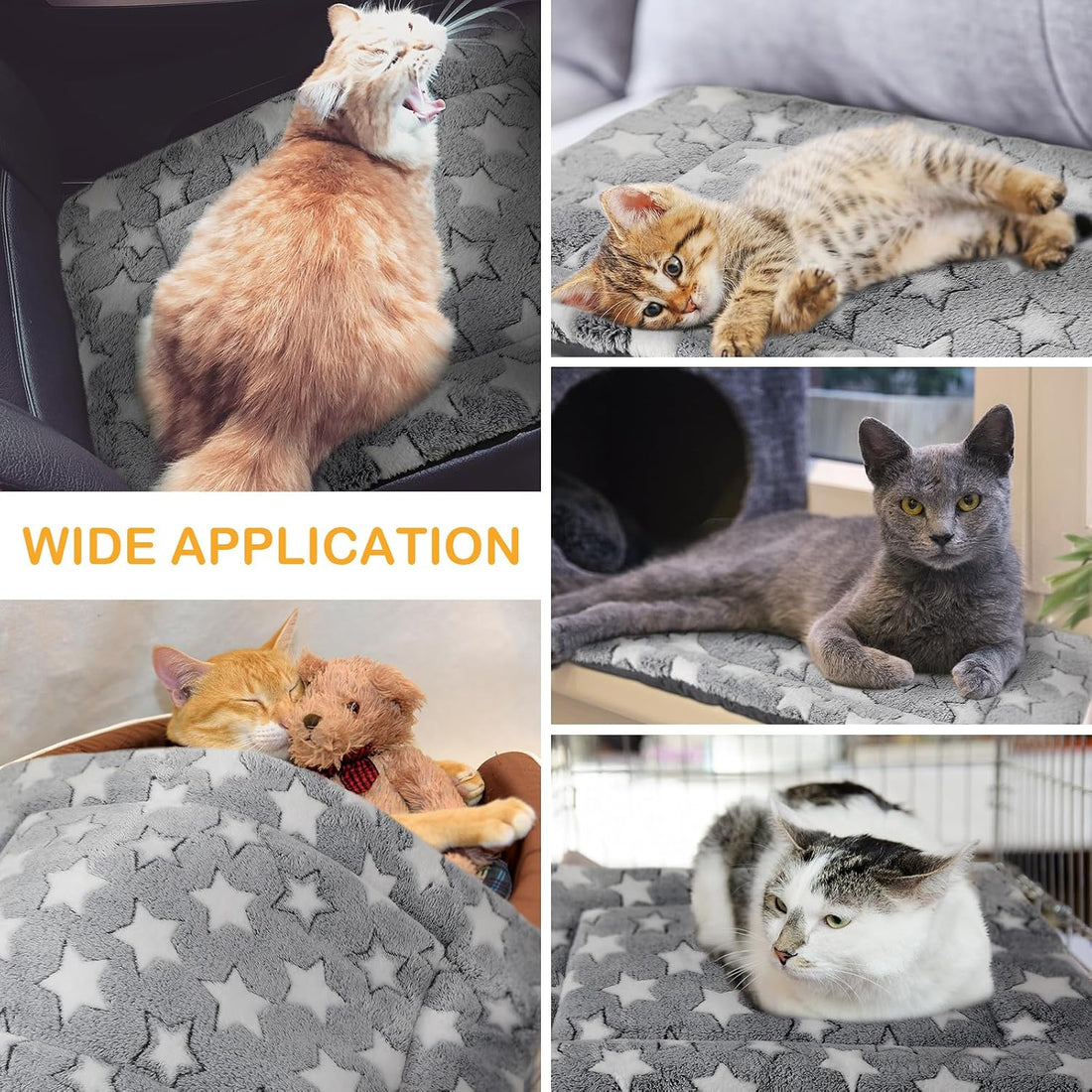 VitalCozy 4 Pcs Dog Crate Pads