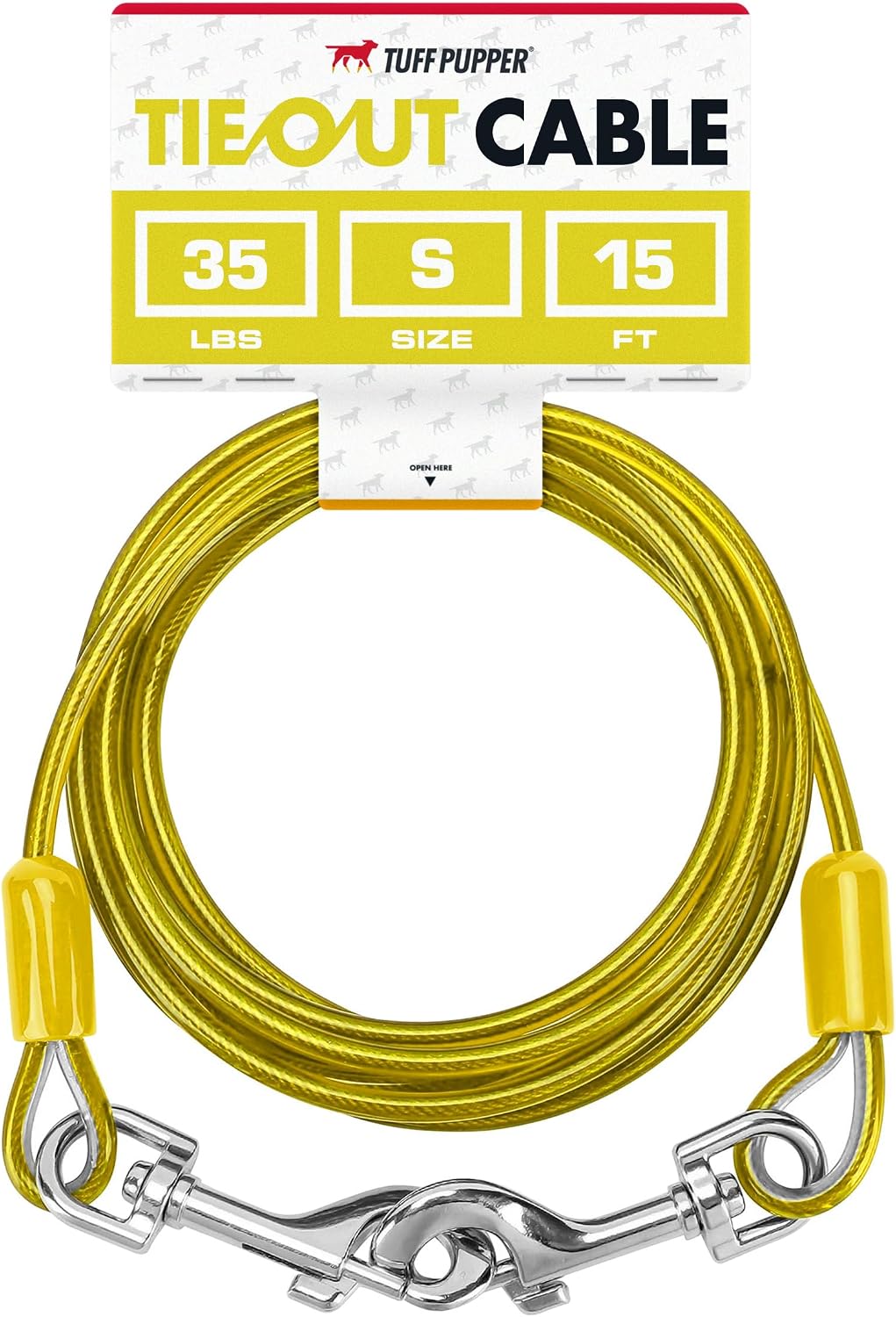 Tuff Pupper Dog Tie Out Cable