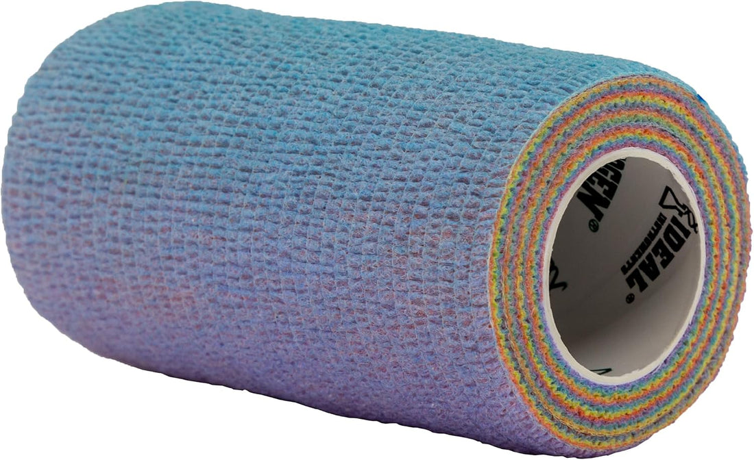 SyrFlex Cohesive Bandage 4” Rainbow 4pk