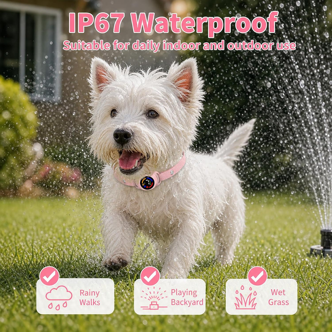 Bark Collar for 5-30 lbs Dogs, No Bark Collar for Small Dogs
