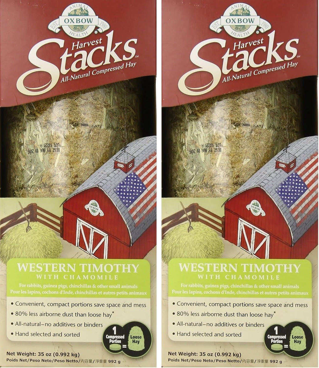 Oxbow Harvest Stacks, Timothy Hay, Rabbits & Guinea Pigs, Chamomile