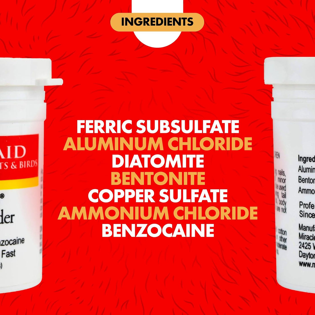Miracle Care Kwik Stop Styptic Powder for Dogs, Cats and Birds