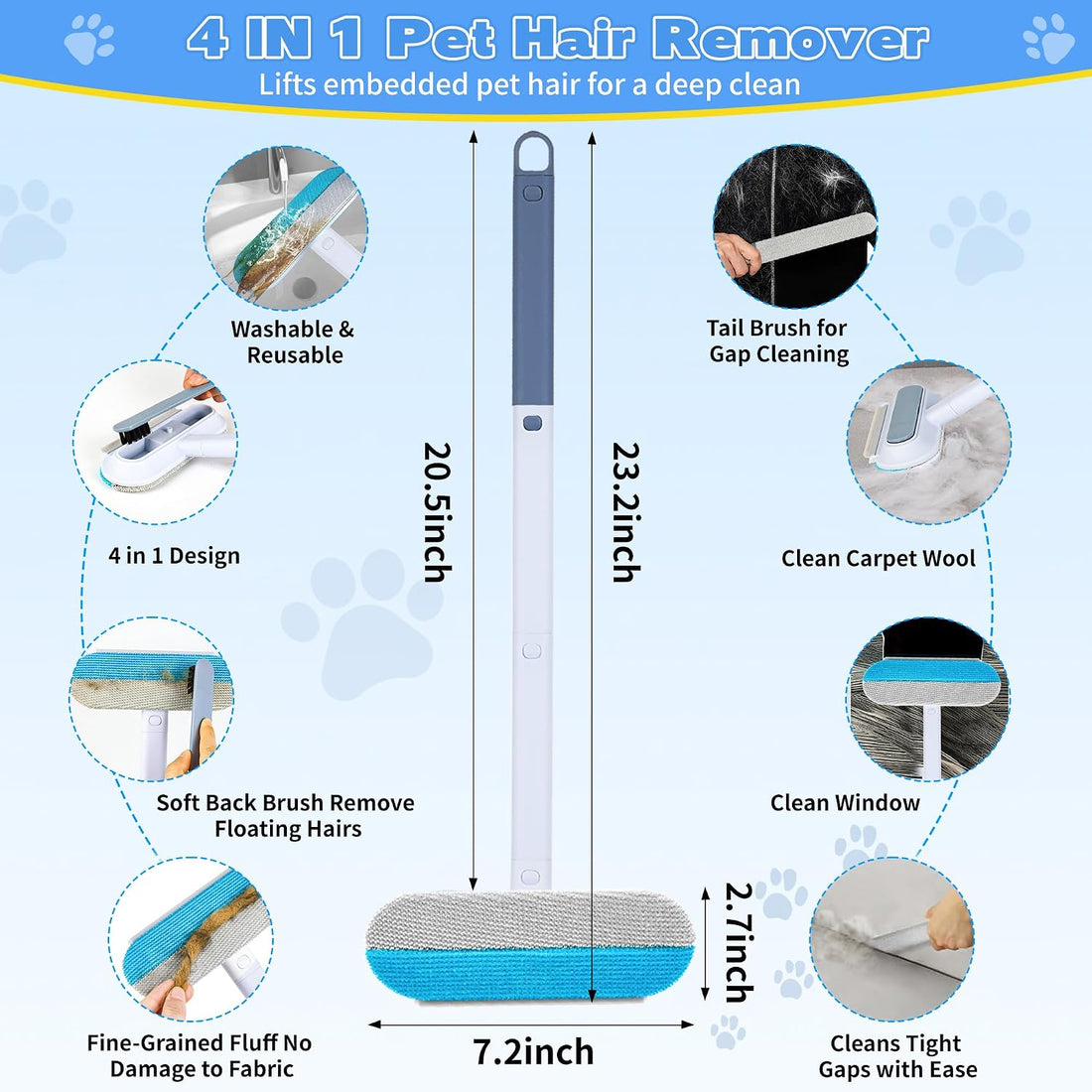 Pet Hair Remover for Furniture