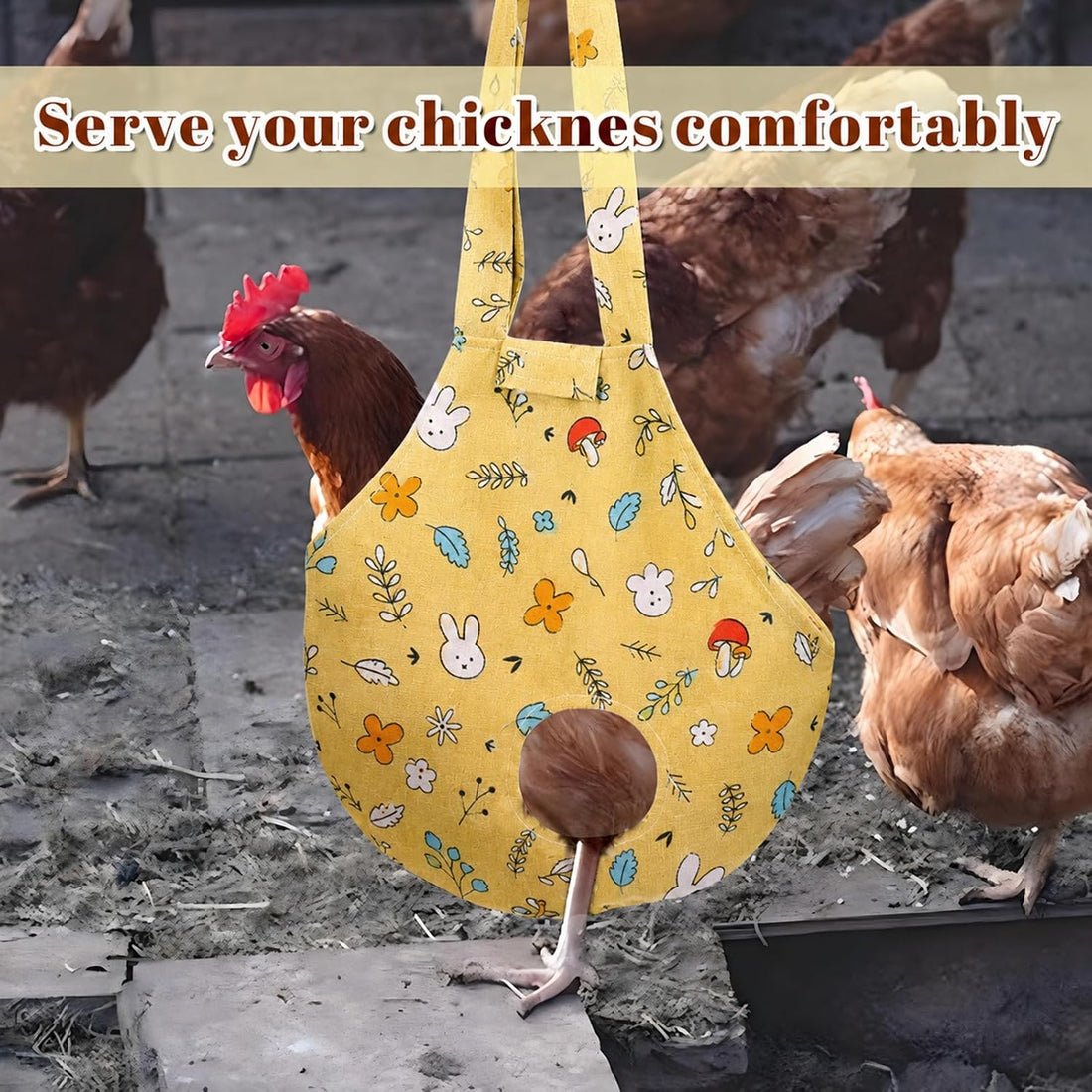 Chicken Carrier Bag Portable Chicken Holder Purse Poultry Carrying