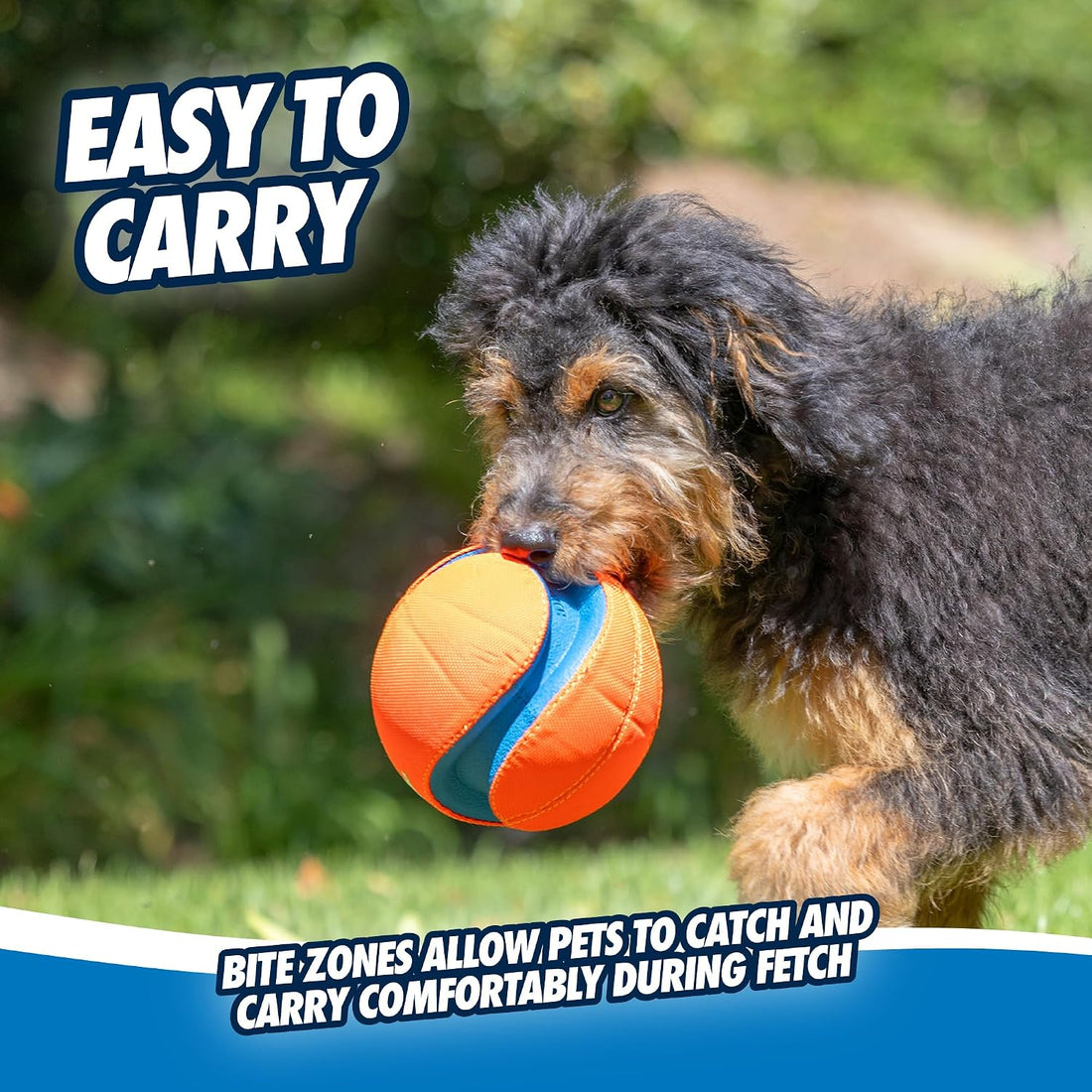 Chuckit! Kick Fetch Ball Dog Toy - Floats in Water