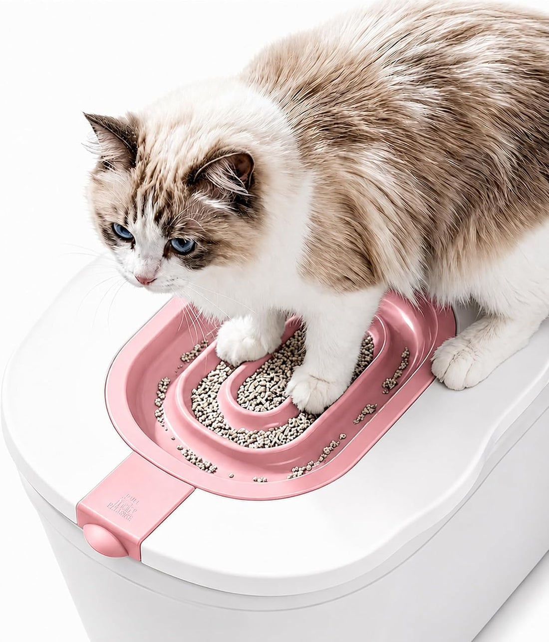 4th Gen Cat Toilet Trainer Kit | Universal Antislip Potty Seat Device