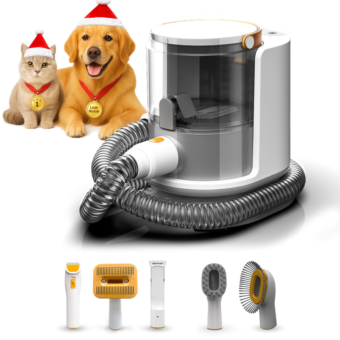 PUPPYOO Grooming Vacuum& Dogs Grooming Kit