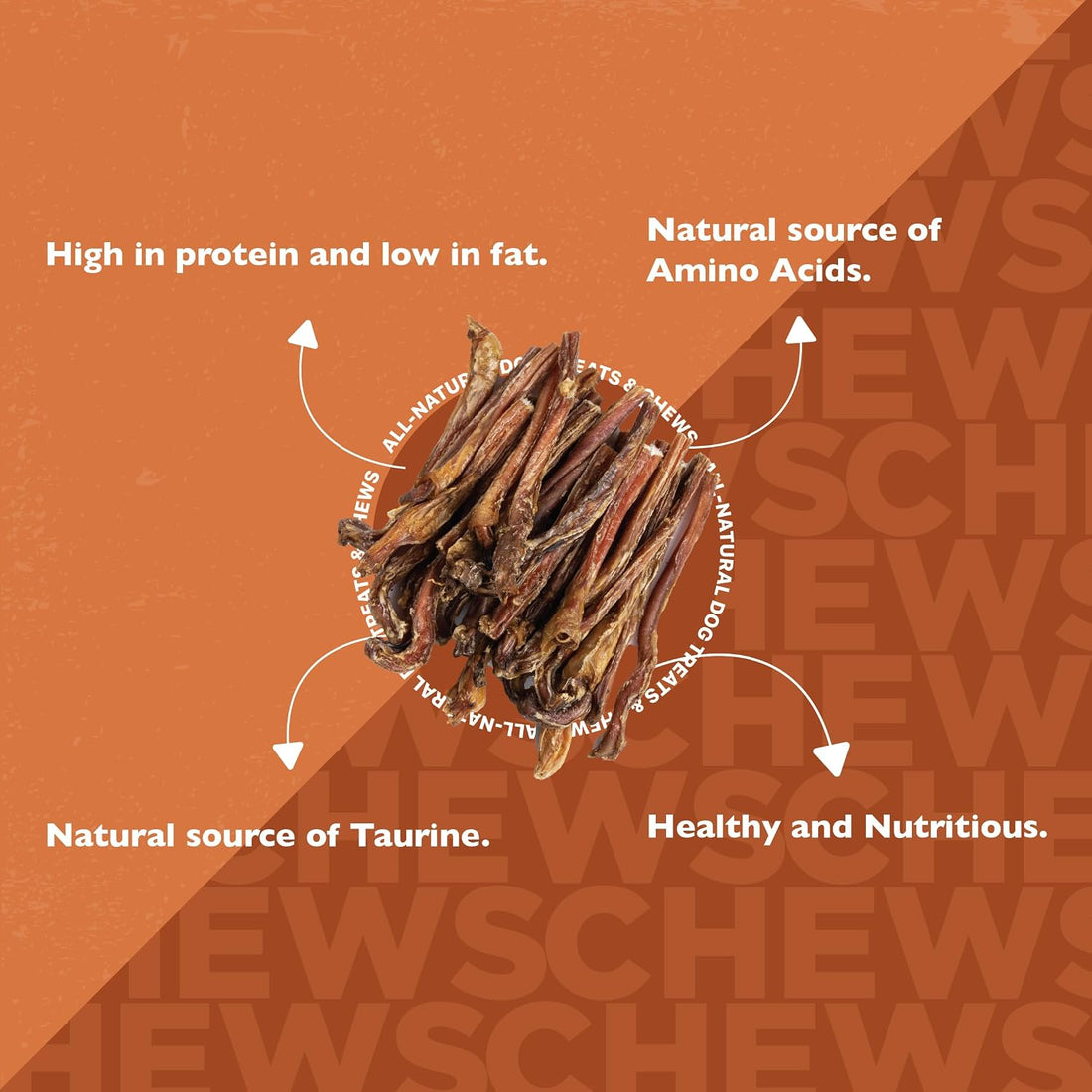 Lamb Pizzle Sticks for Dogs - 100% Natural Chews
