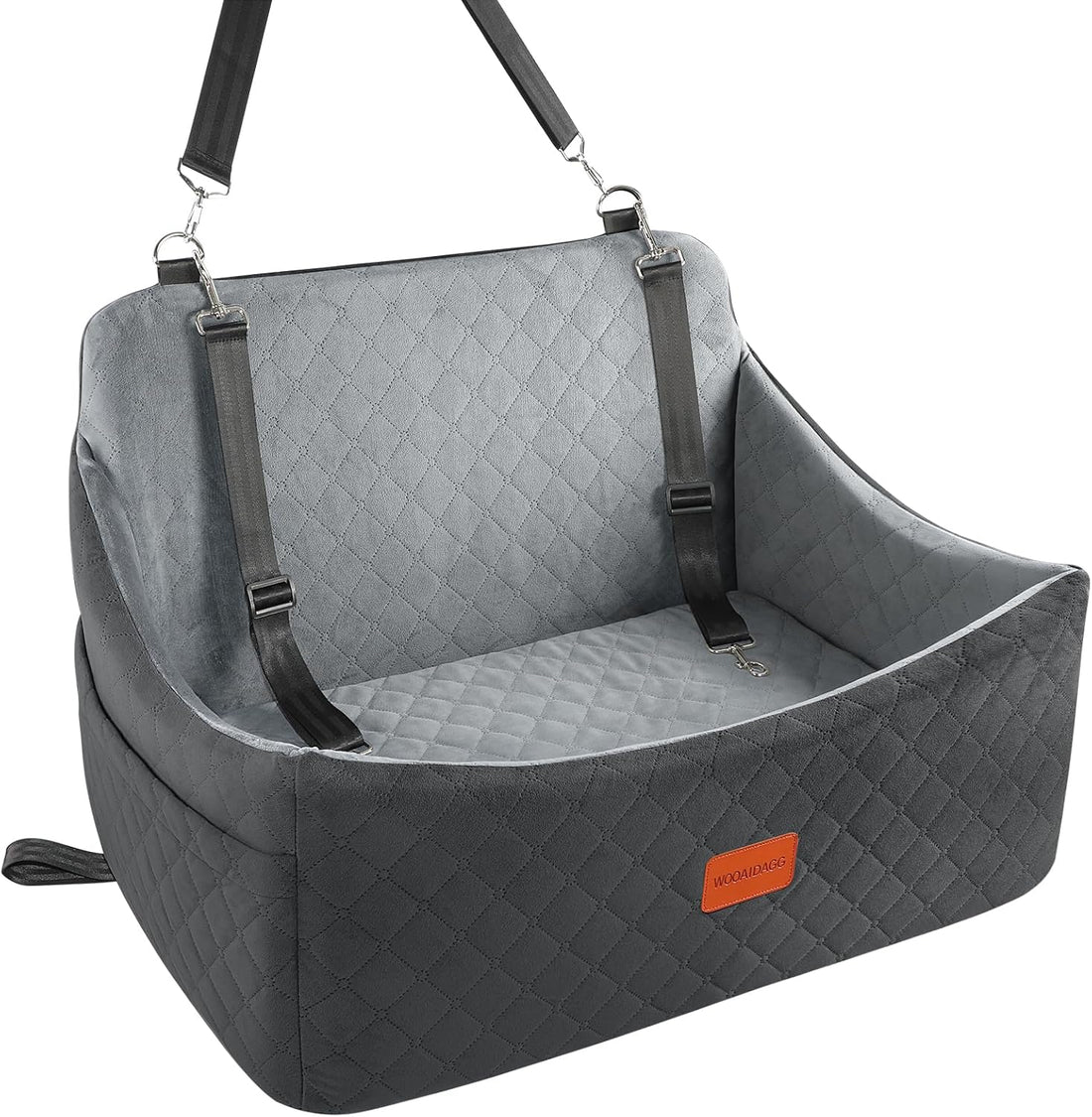 Wooaidagg Dog Car Seat for Medium & Large Dogs Up to 55lbs