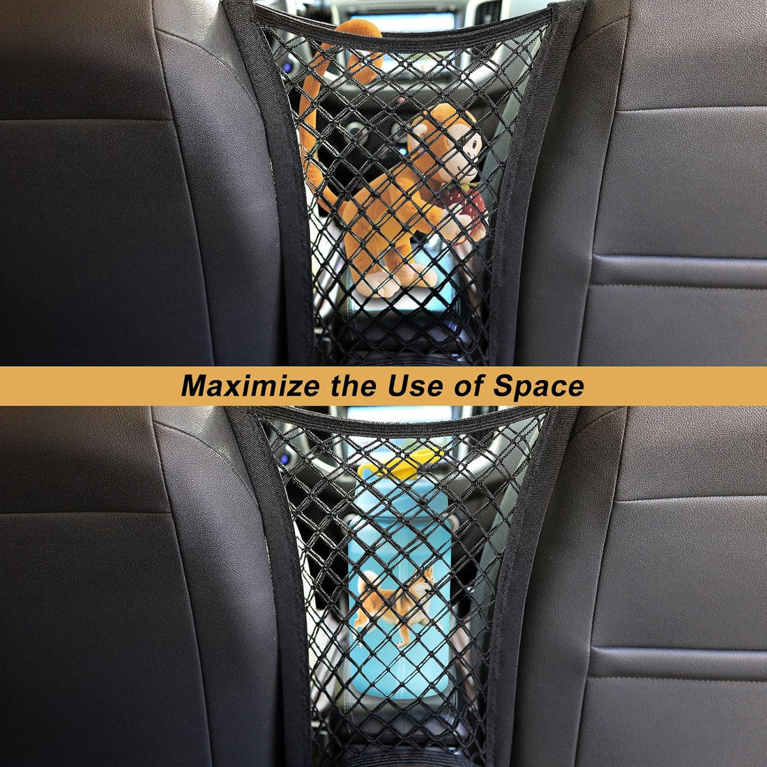 Dog Car Net Barrier for SUV， Upgraded Dog Travel Accessory