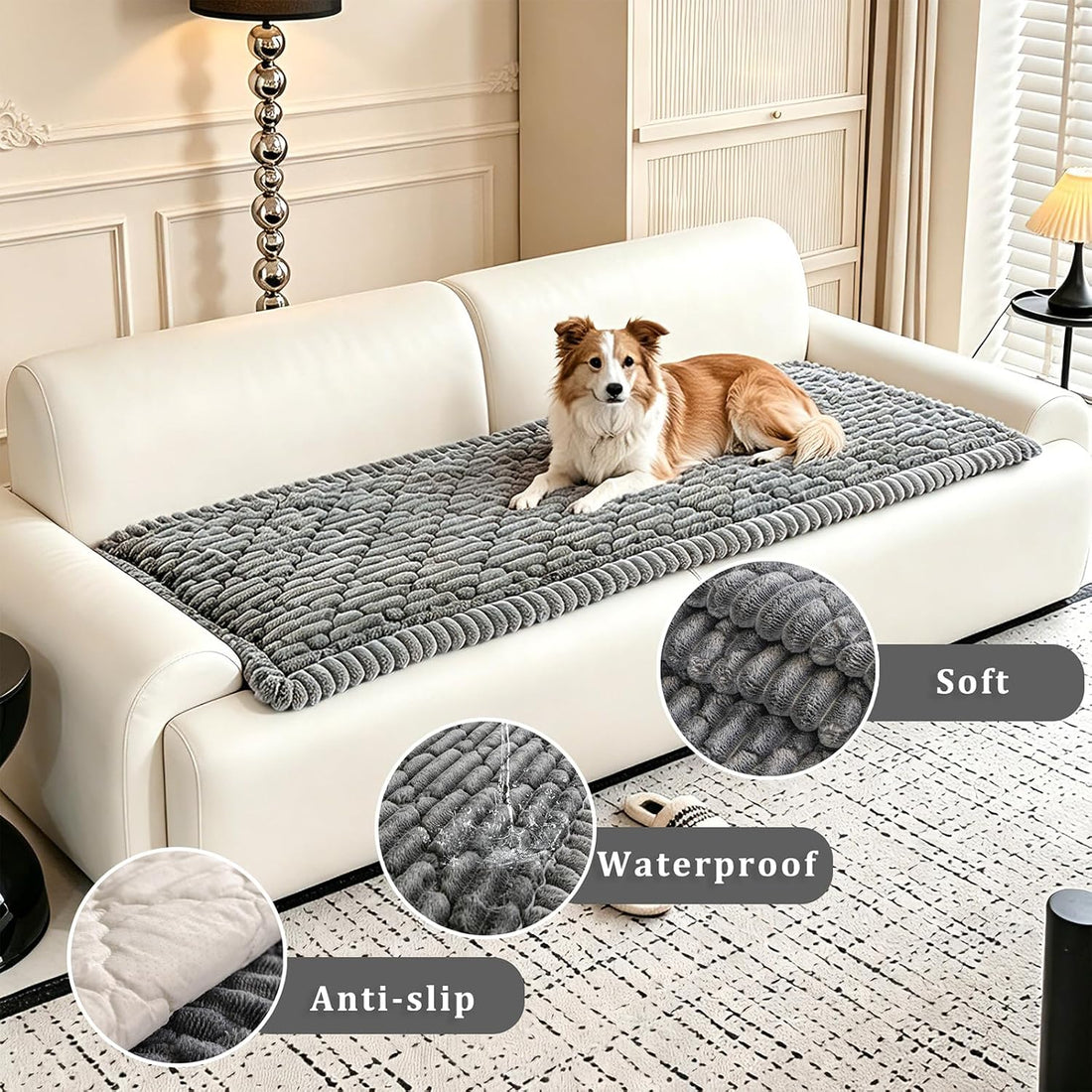Couch Arm Covers, Sofa Arm Cover, 100% Waterproof Armrest Covers