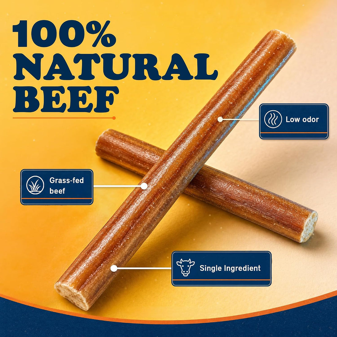 Bow Wow Labs SafeFit Bully Sticks for Dogs