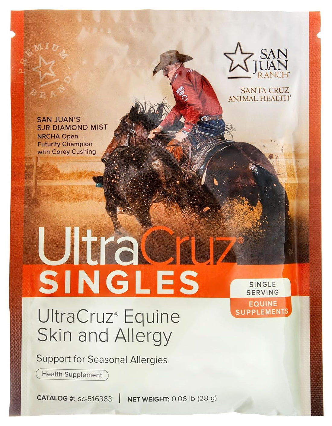 UltraCruz® Equine Skin and Allergy, 120 Singles