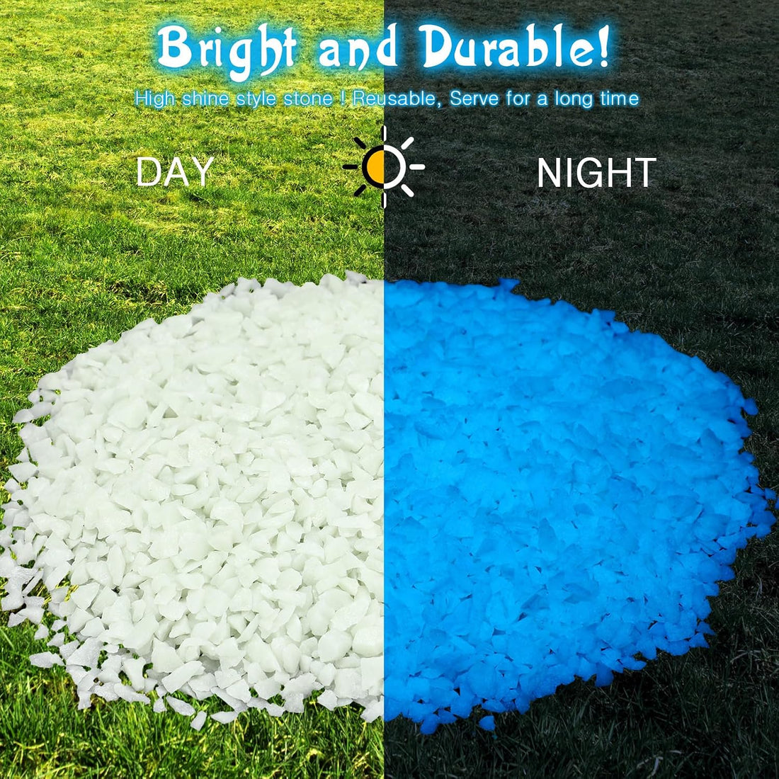 Wesiti Glow in the Dark Gravel