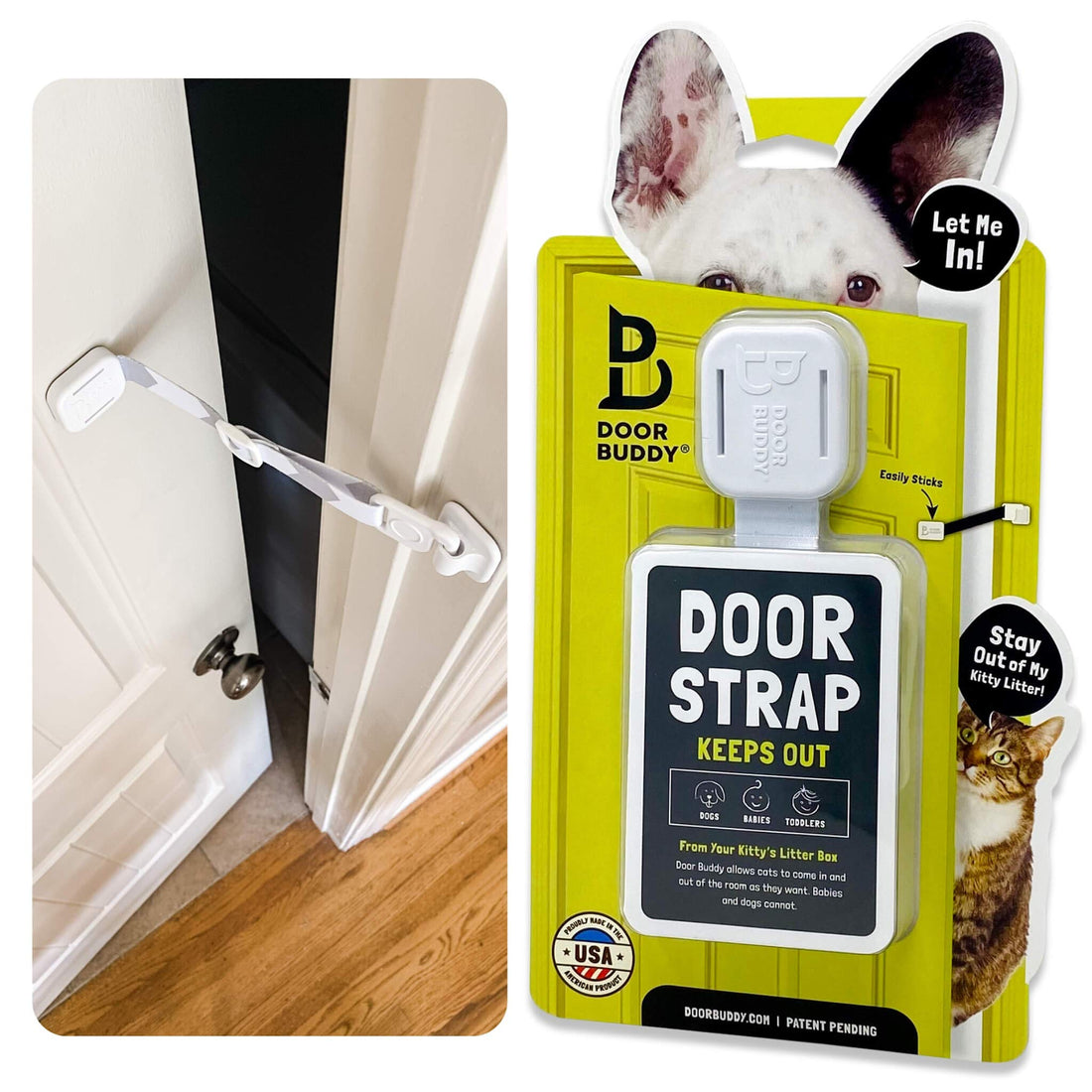 Door Buddy Pet Door Latch for Cats