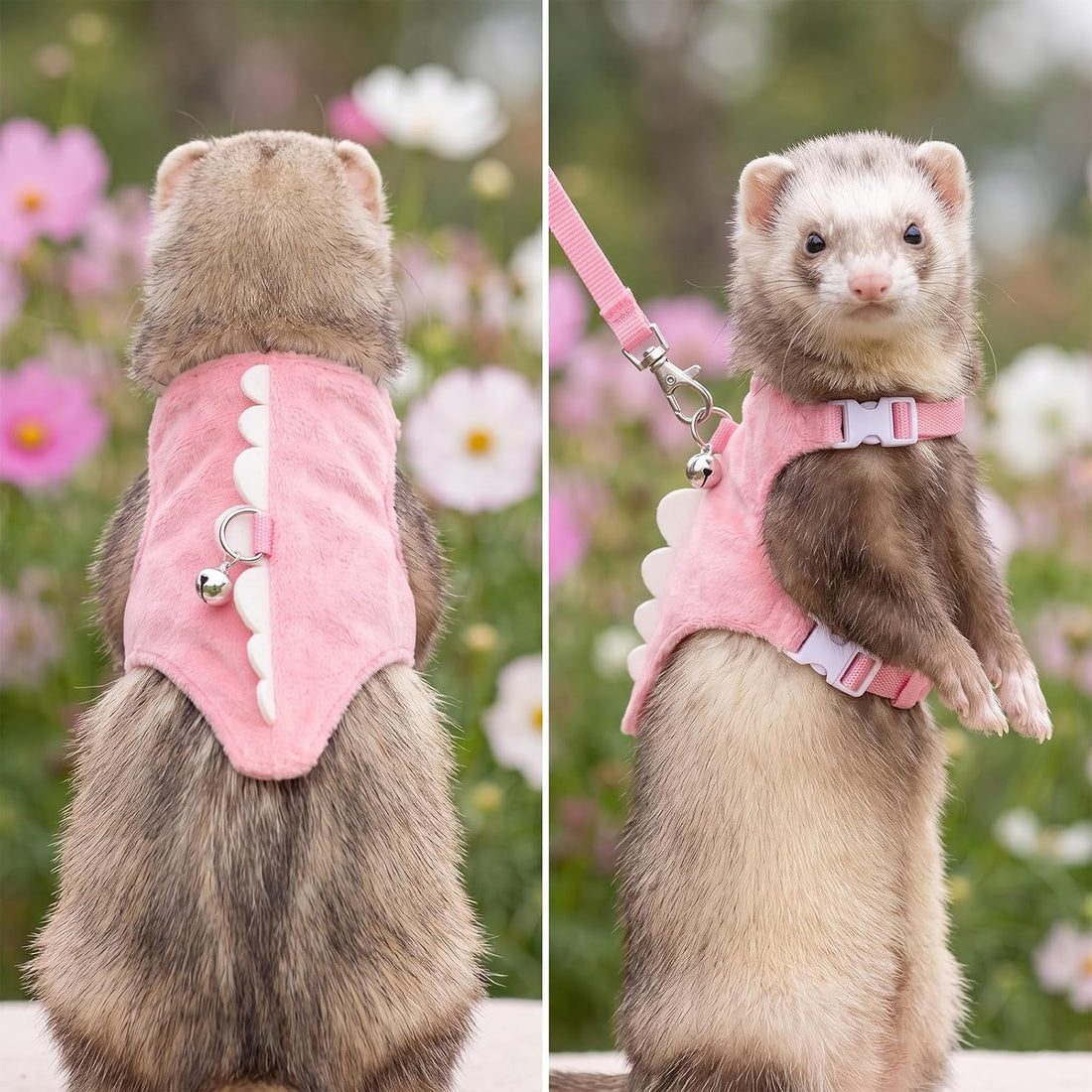 Rabbit Harness and Leash Set Escape Proof Small Animal Vest Harnesses