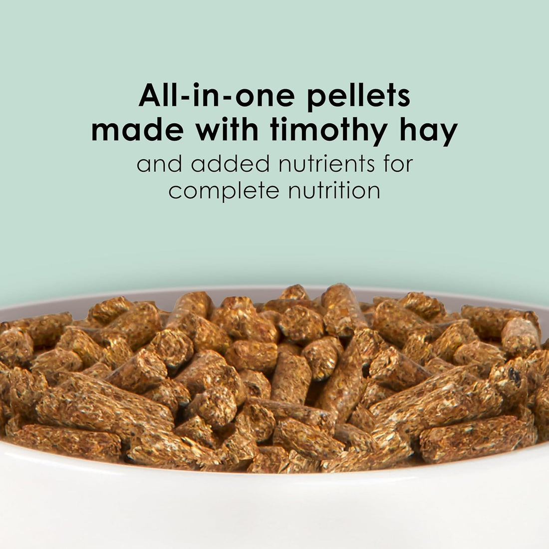 Kaytee Rabbit Food, Timothy Complete Rabbit Food Pellets, 9.5 Pounds