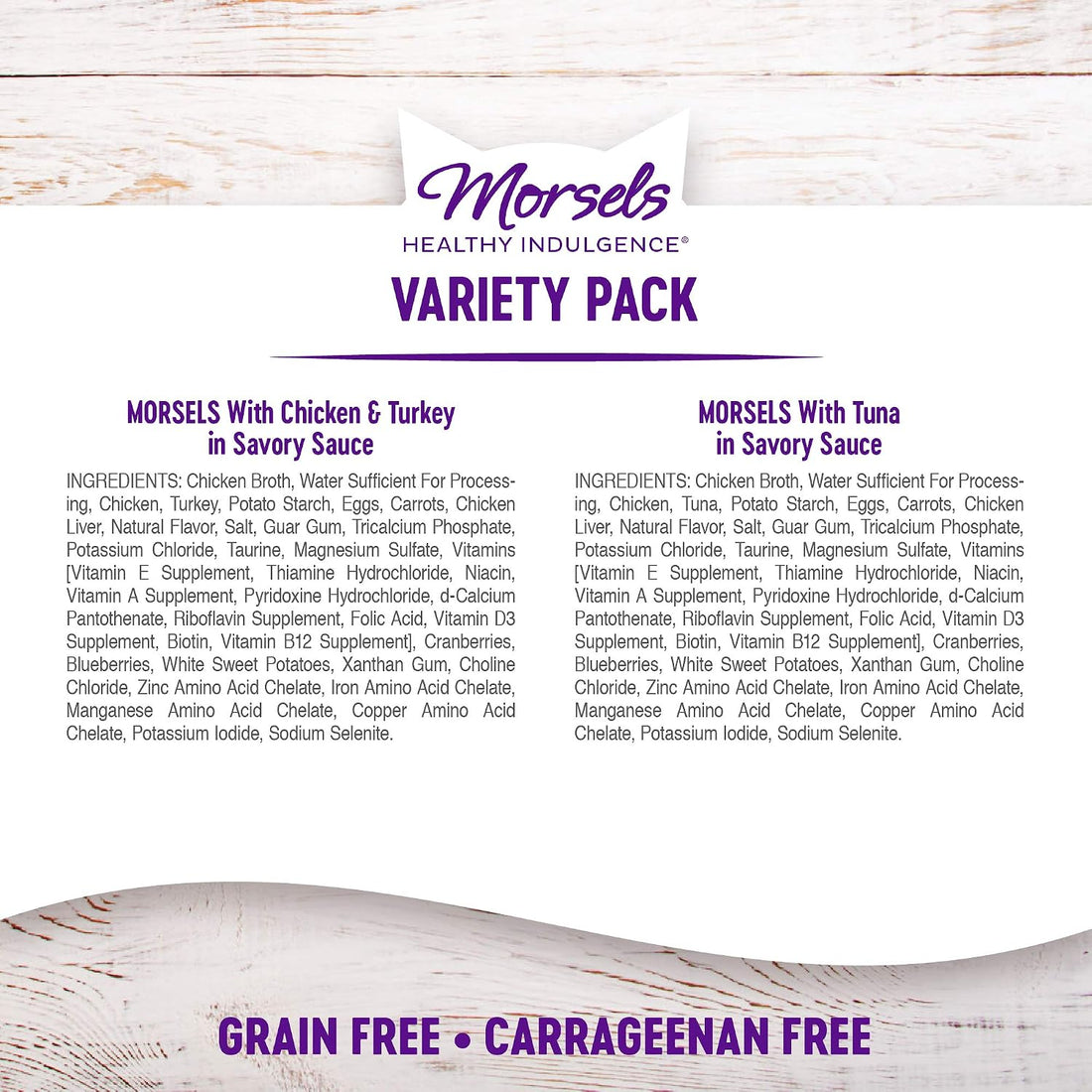 Wellness Healthy Indulgence Morsels Variety Pack Adult Wet Cat Food