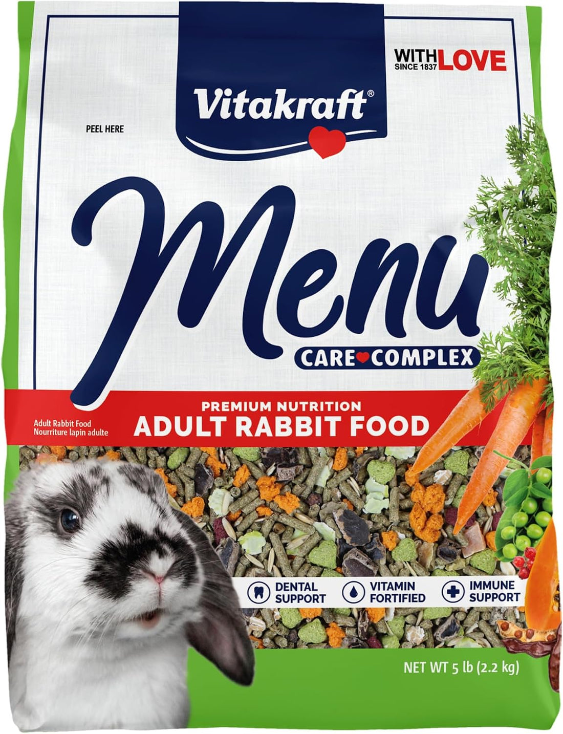 Vitakraft Menu Rabbit Food 5 lb.