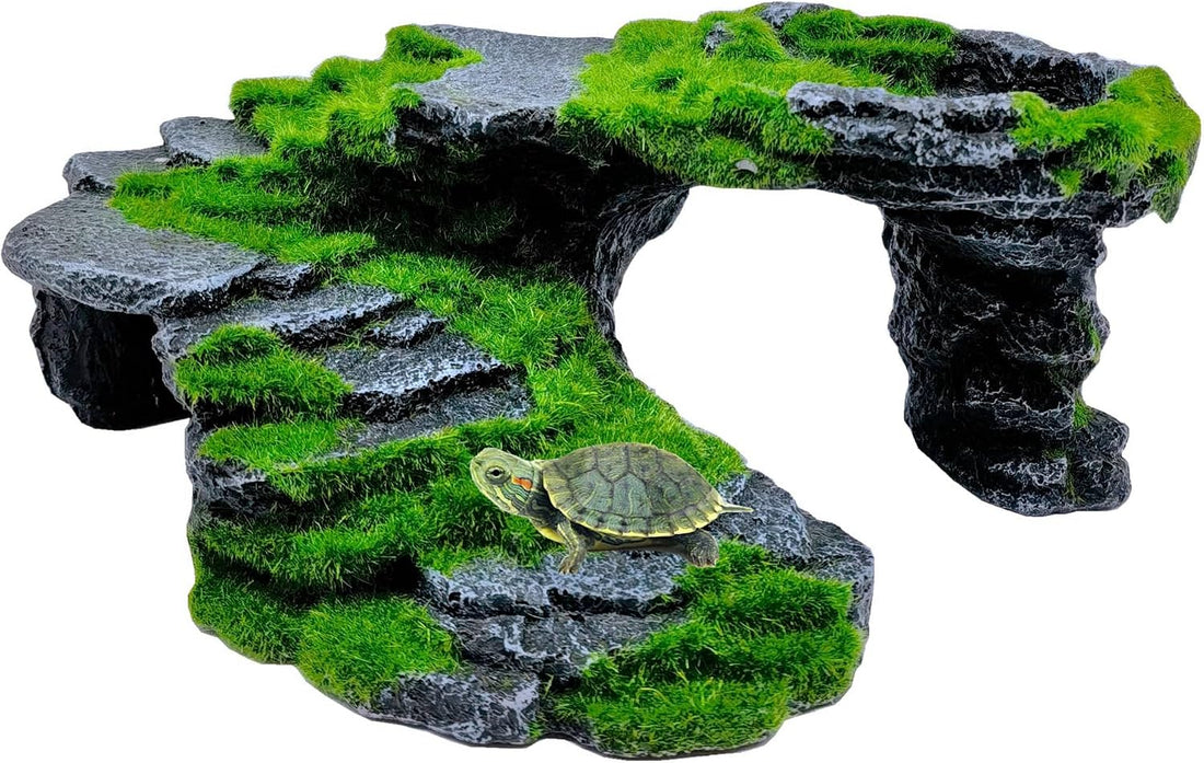 M2cbridge Reptile Hide Resting Step Ledge Cave Hideout Turtle Basking