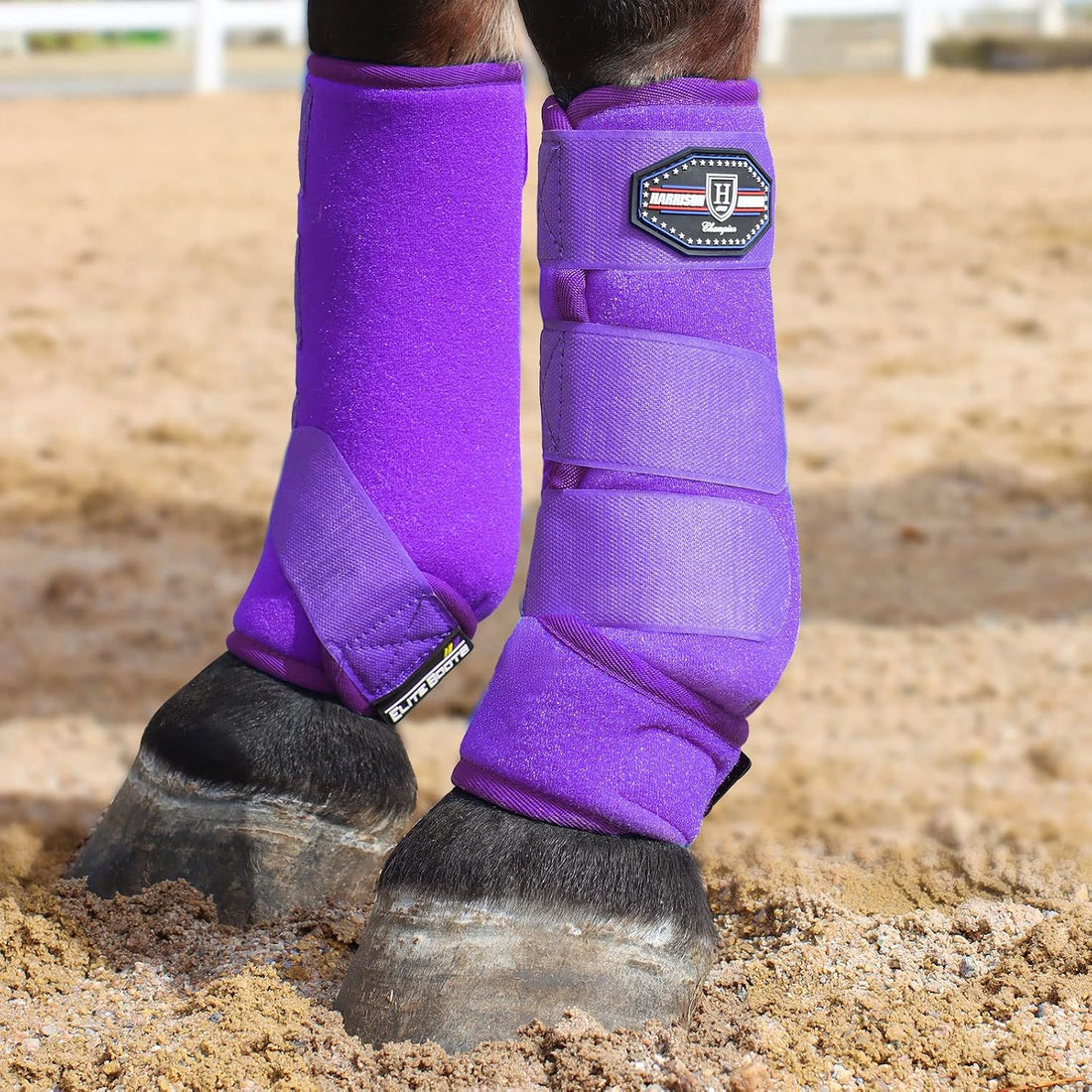 Harrison Howard 1 Pair Horse Sport Boots, Protective Horse Boots