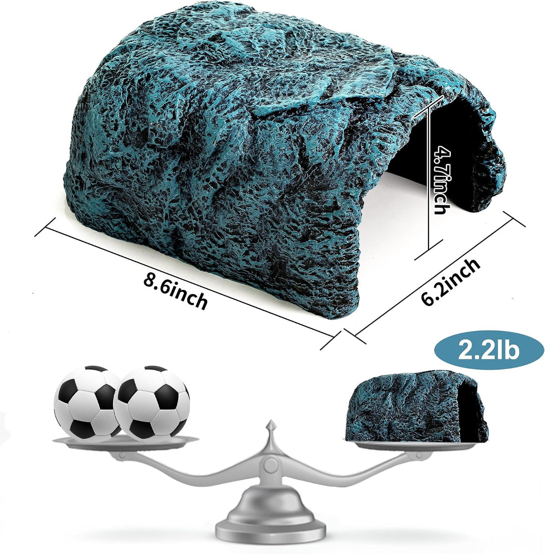 Hide Cave Aquarium Decorations Aquarium Terrarium Decor