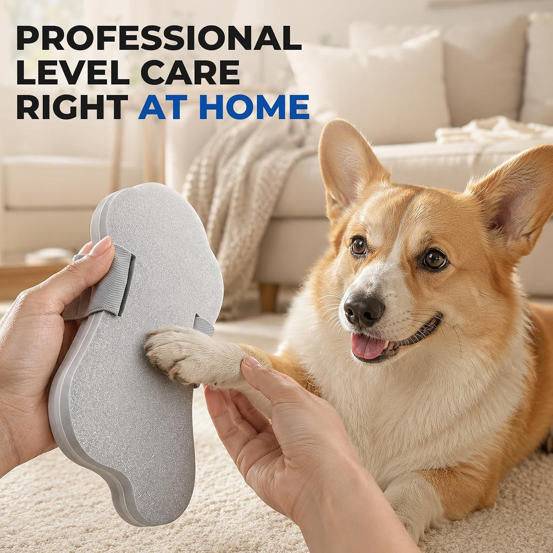 Dog Nail Scratch Board with Hand Strap