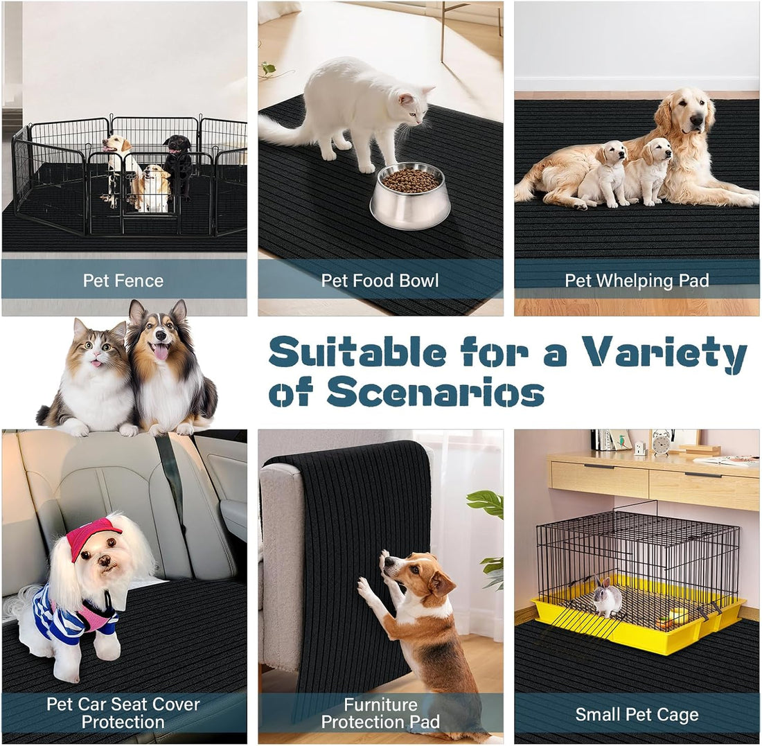 28"X 49" X 0.2'' Waterproof Mat for Under Dog Crate