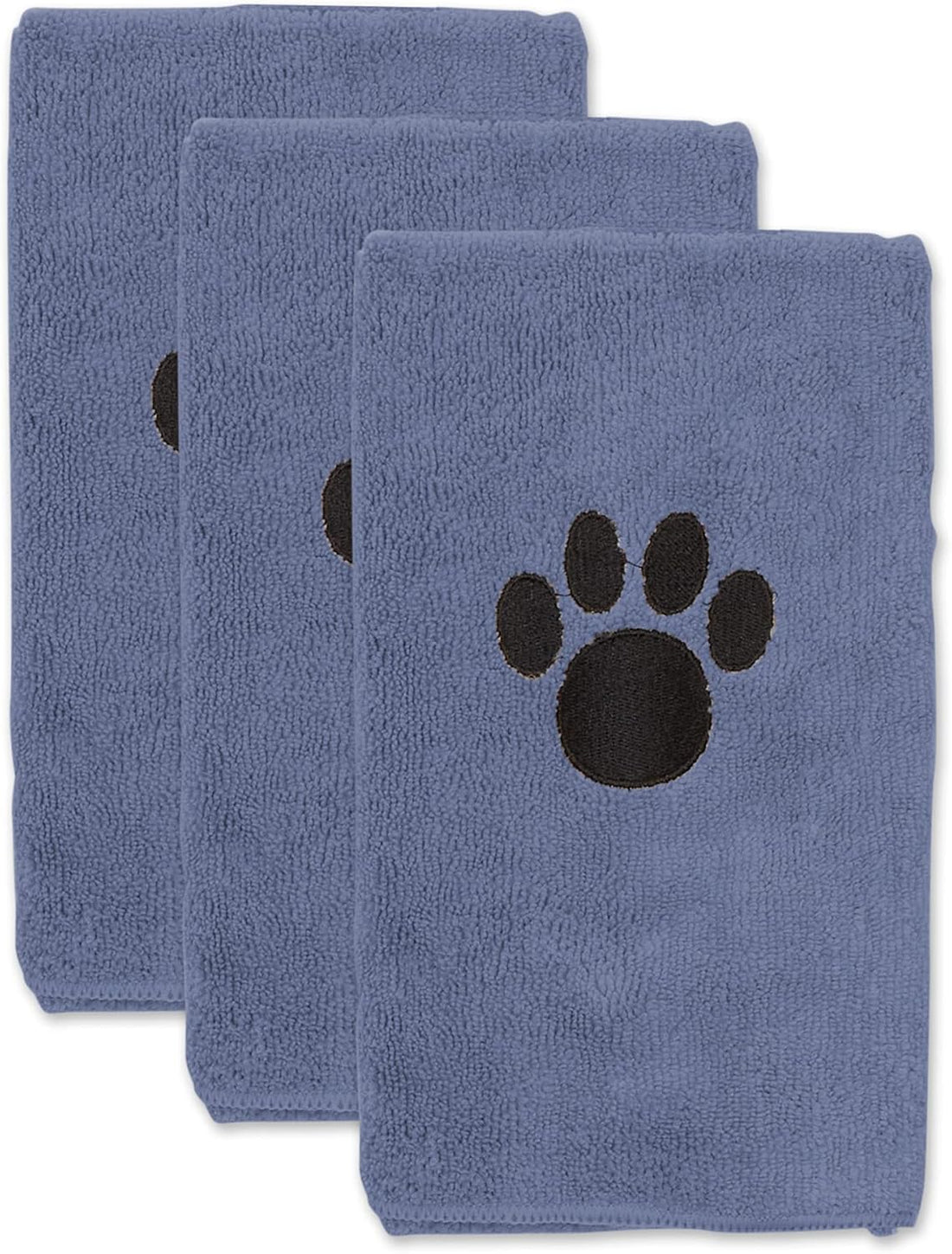 Bone Dry Pet Grooming, Embroidered Microfiber Towel Drying Collection