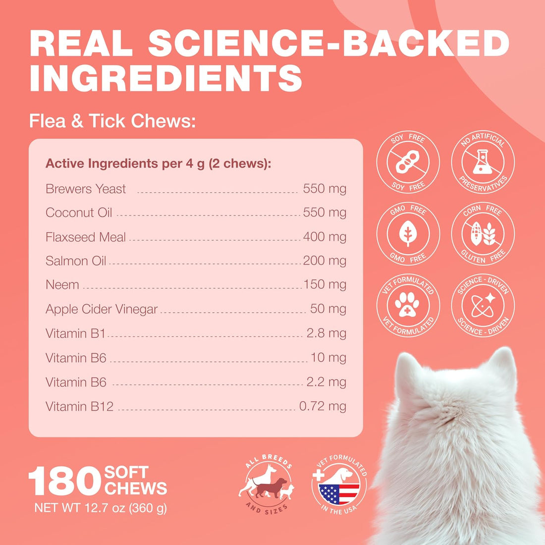 Dog Flea & Tick Chews – Oral Chewable Flea and Tick Prevention
