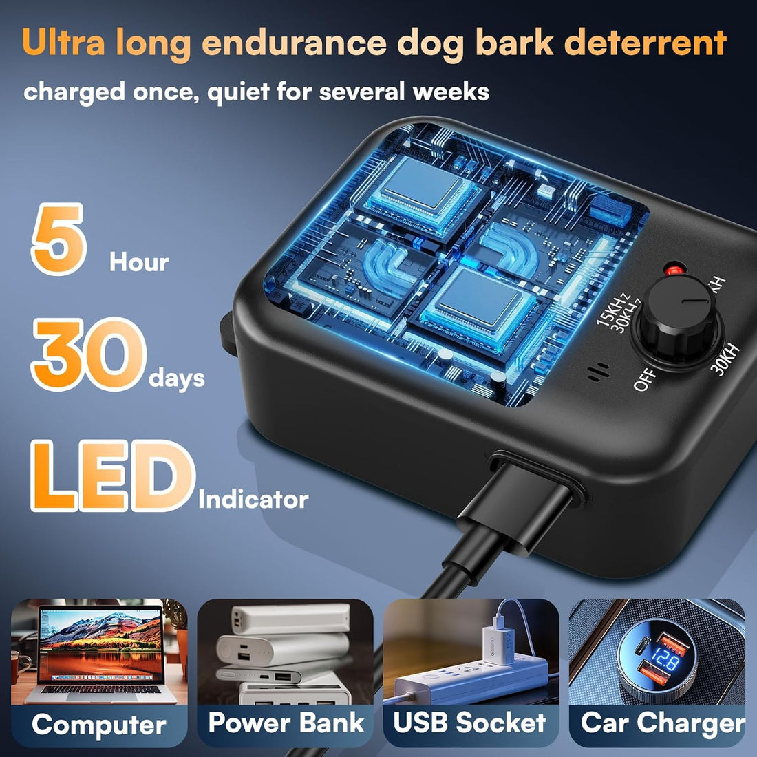 Anti Barking Devices, Auto Barking Control Devices with 3 Modes