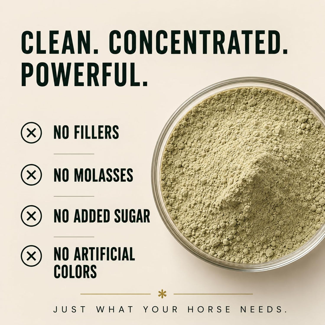 Horse Joint Supplement Powder – MSM, Glucosamine & 8 Amino Acids