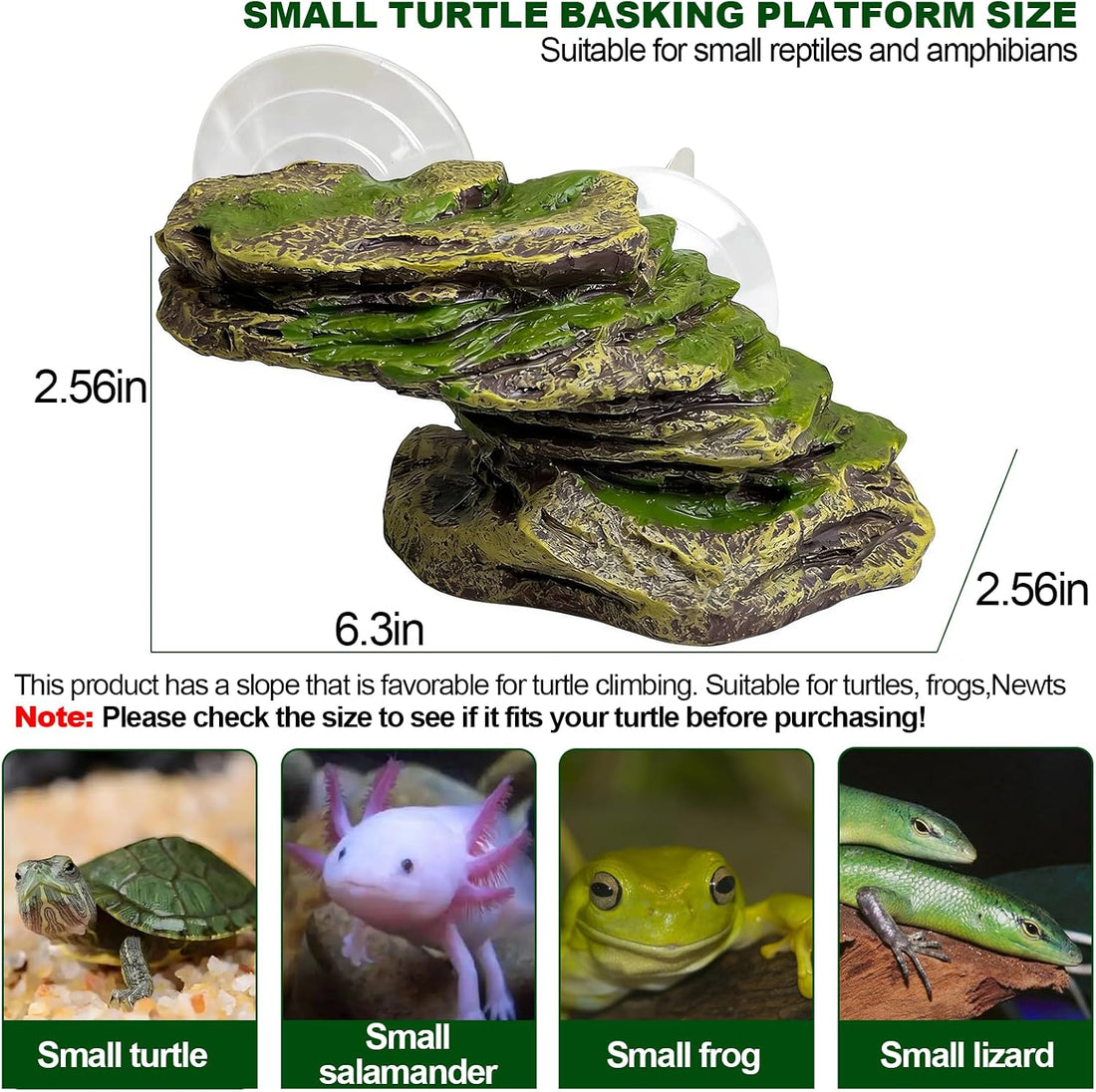 kathson Turtle Basking Platform,Tortoise Dock Floating Resting