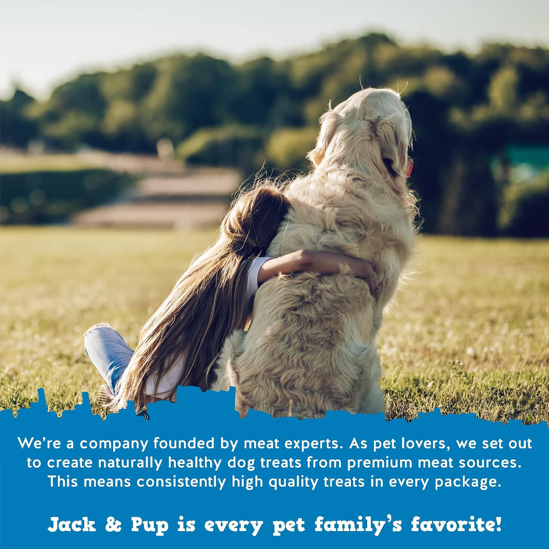 Jack&Pup 5–6" Large Filled Dog Bones
