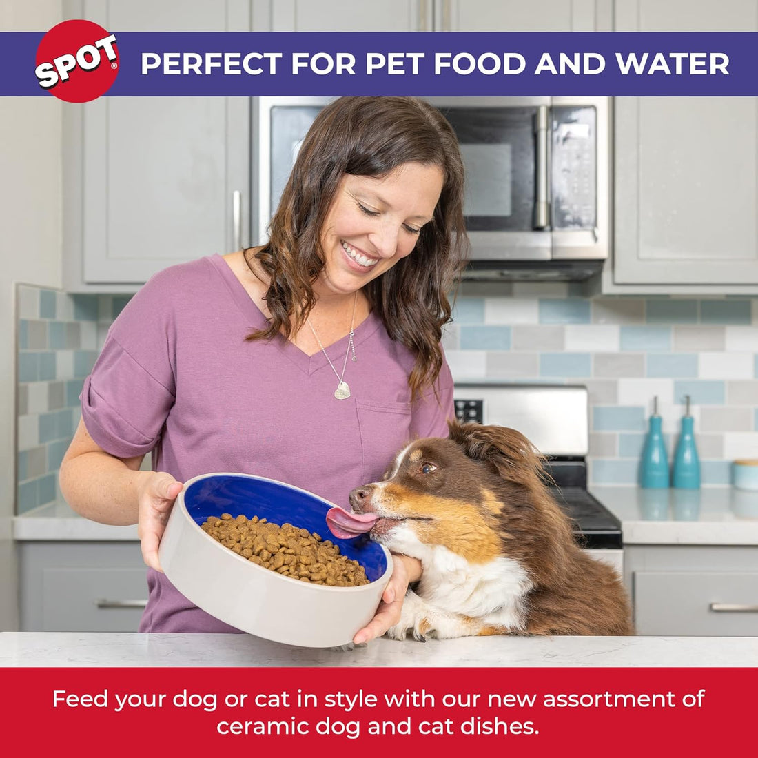 SPOT Standard Crock Dish - Heavy Duty, Non-Slip