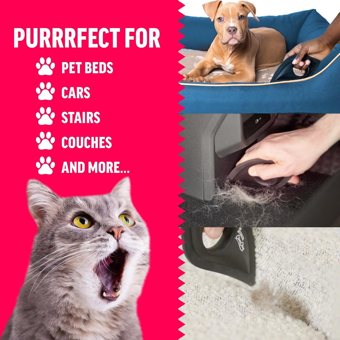 ChomChom Roller Detailer- Scraper for Pet Hair Remover and Lint