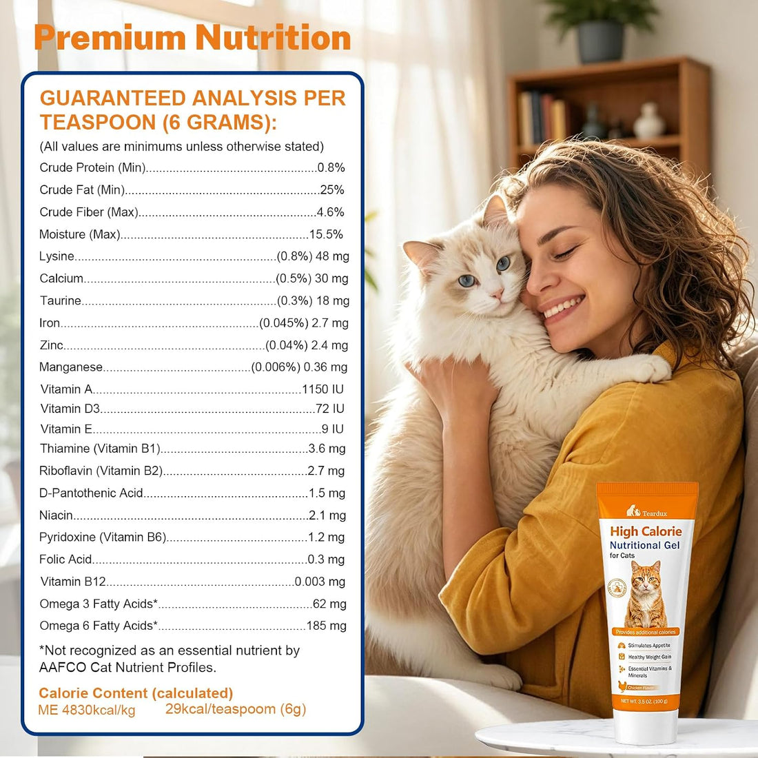 High Calorie Nutrition Gel for Cats