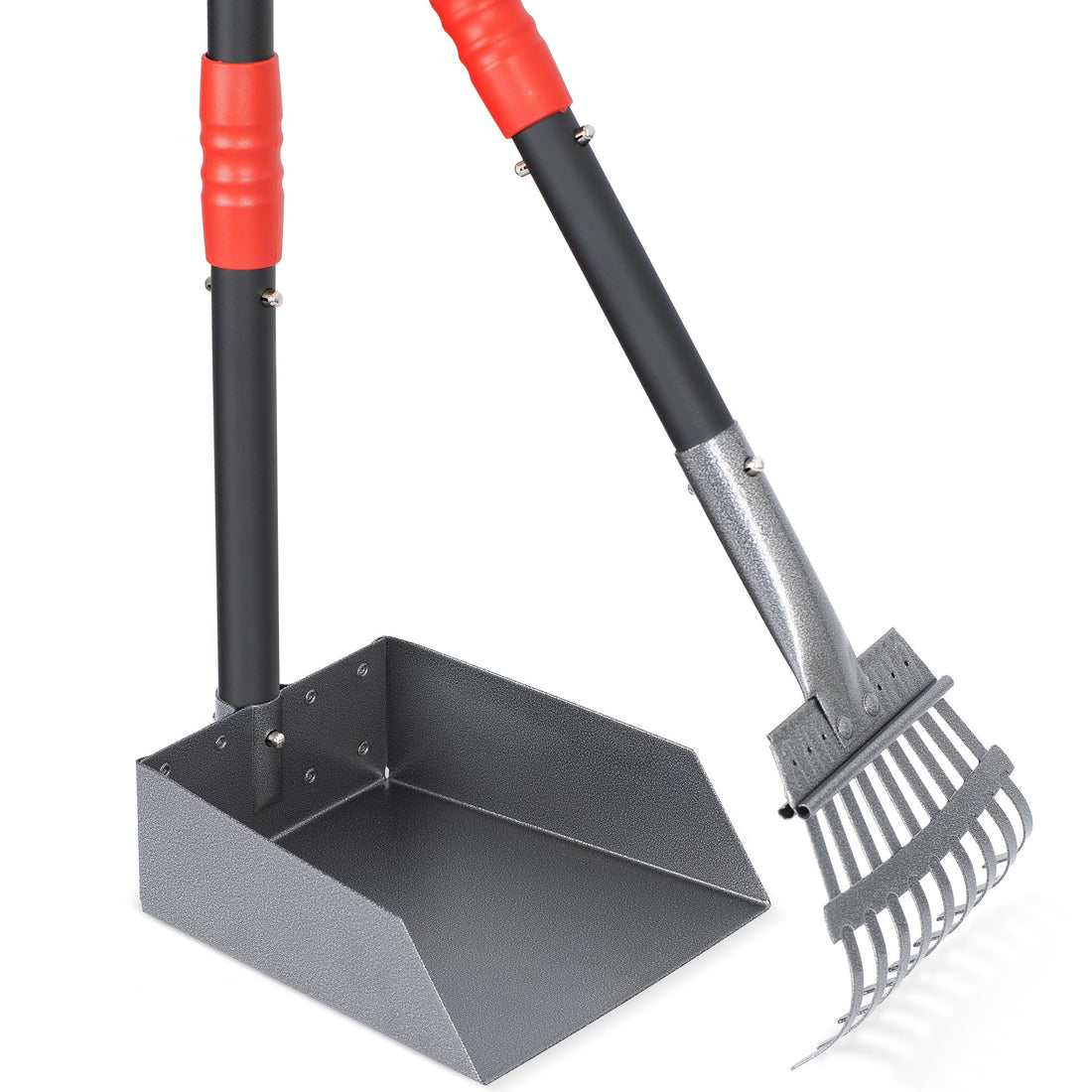 Heeyoo Dog Pooper Scooper, Dog Poop Tray and Rake Set