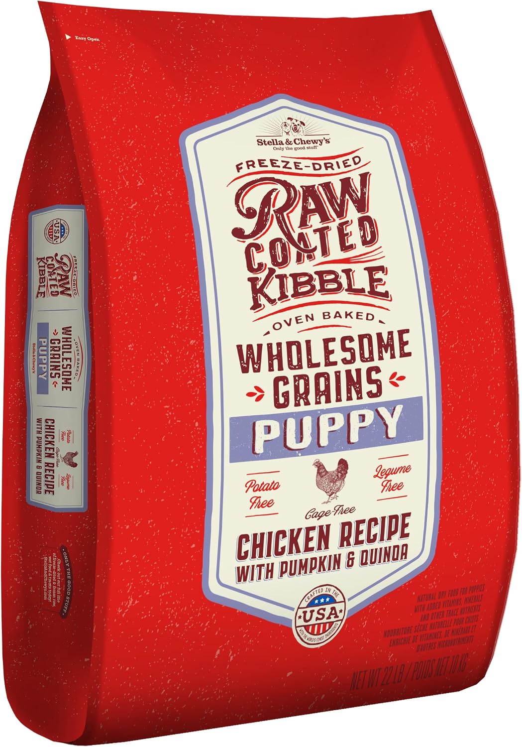 Stella 3.5Lb Raw Coated Puppy Kibble