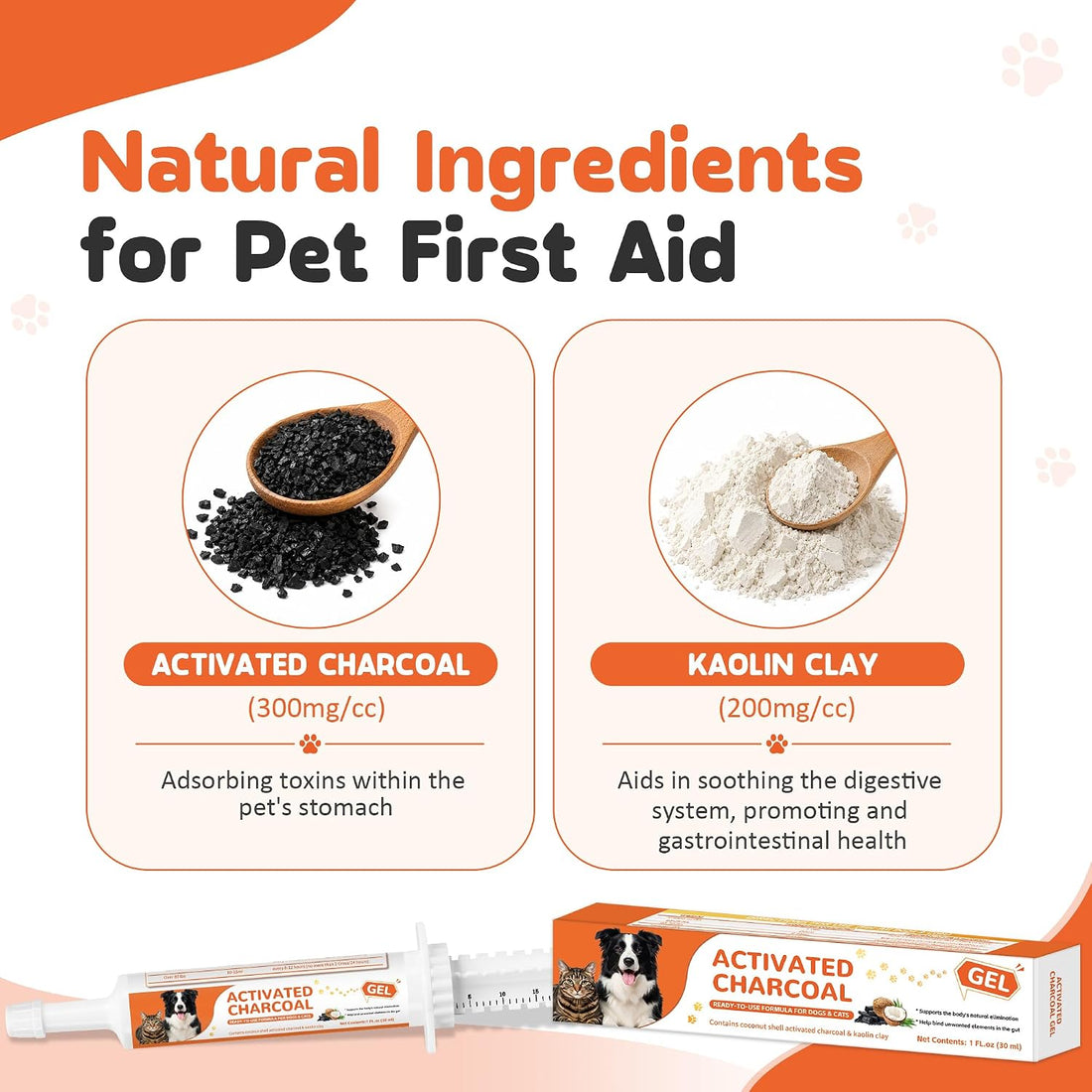 Activated Charcoal Paste for Dogs & Cats