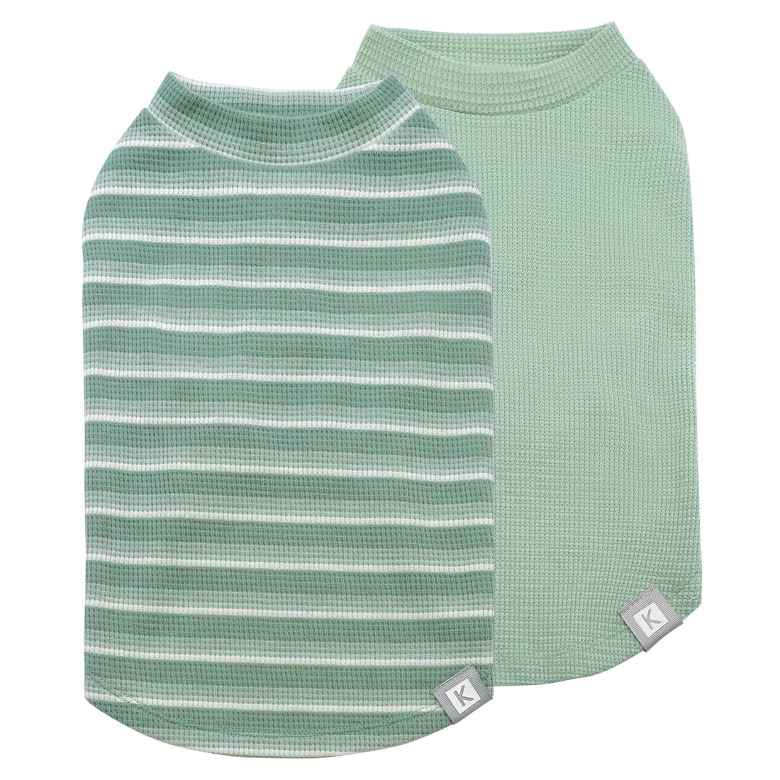 KYEESE 2Pack Waffle Dog Shirts