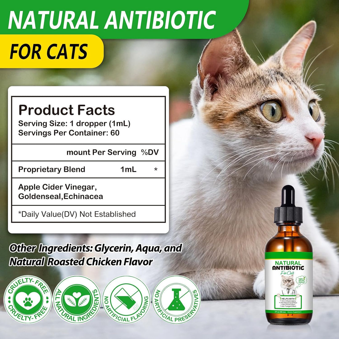 Antibiotics for Cats, Premium Cat Antibiotics Supplement