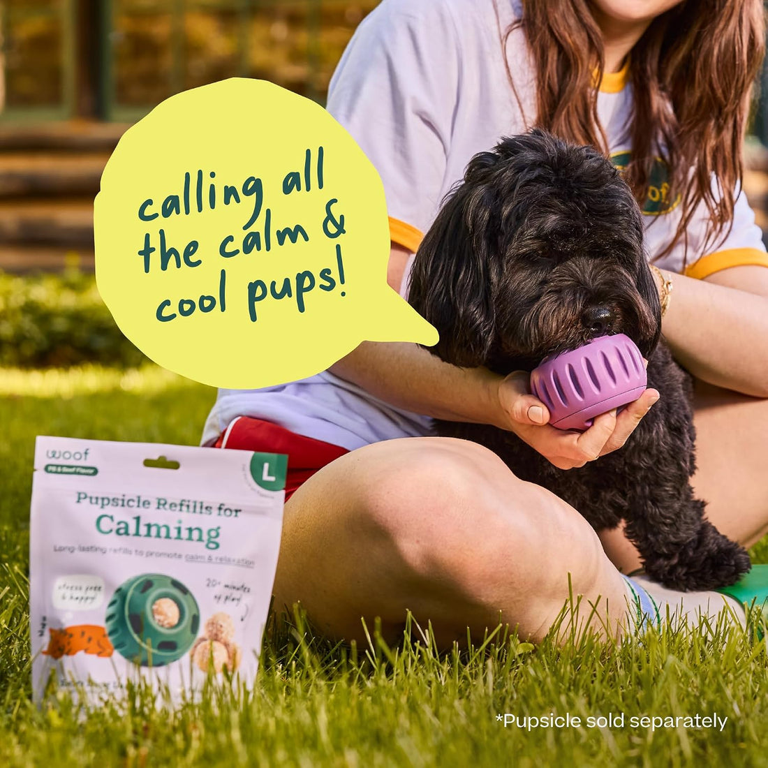 WOOF Pupsicle Refill Pops for Calming