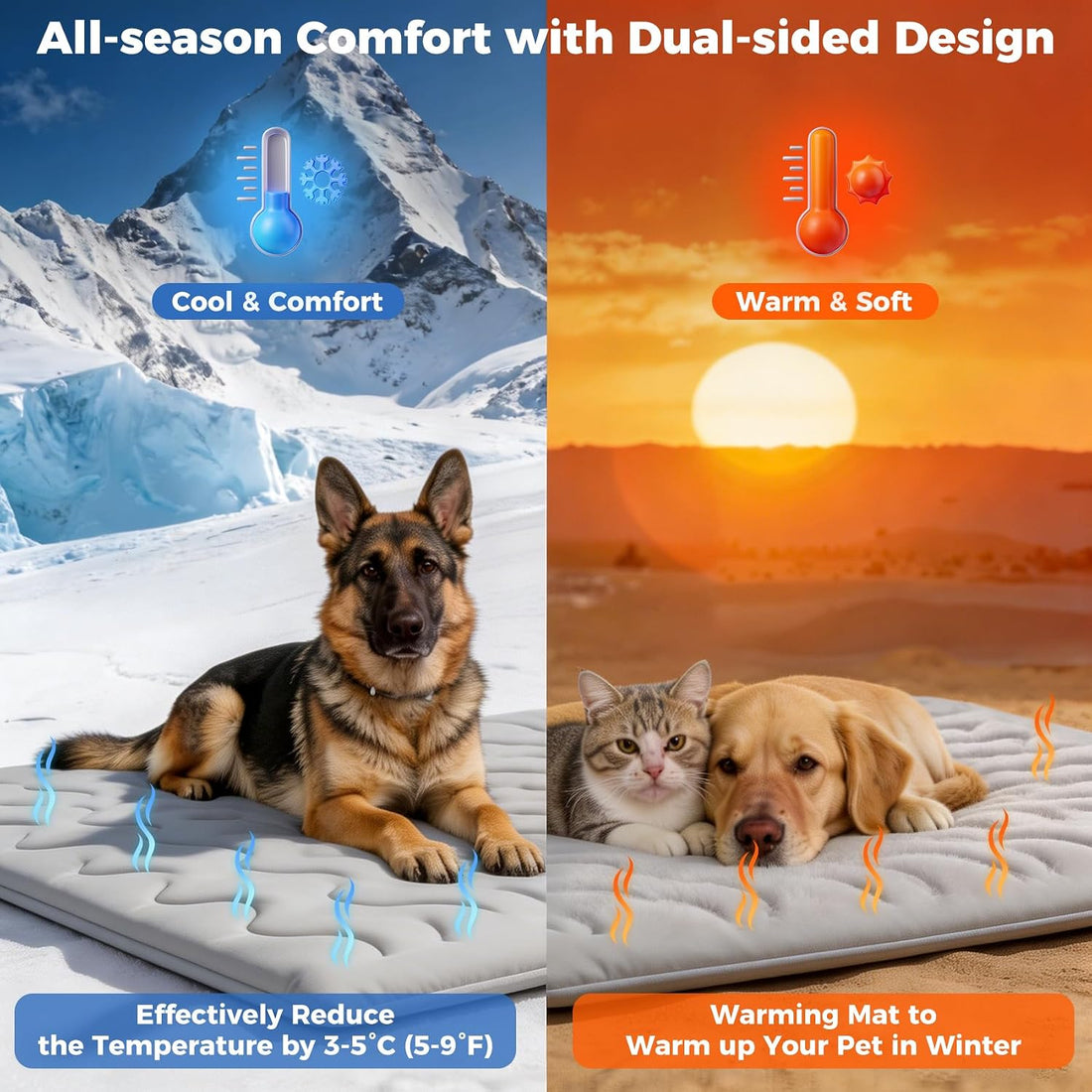 2026 Upgrade Cooling Mat for Dogs