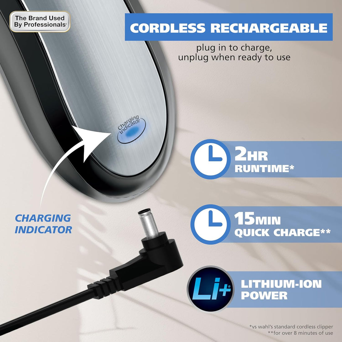 Wahl USA Lithium Ion Pro Series Cordless Animal Clippers