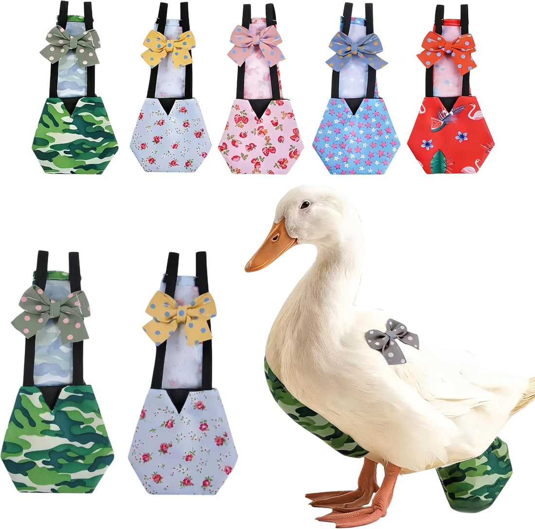 2 Pack Chicken Diapers for Hens, Roosters, Diapers for Ducks
