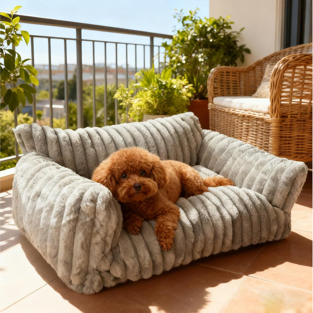 Cat Couch for Pets - Cute Cat Beds for Indoor Cats with Removable