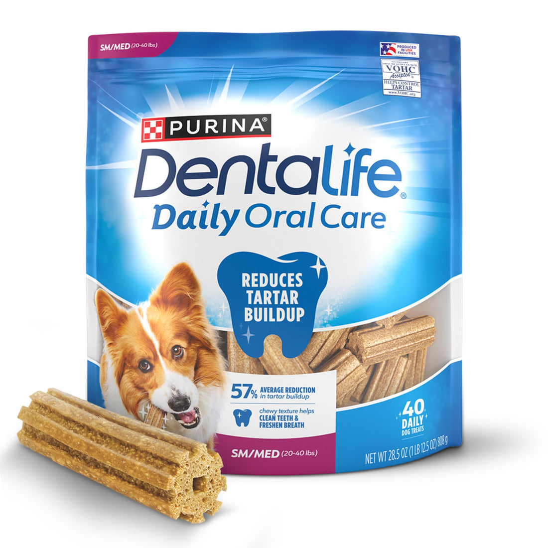 DentaLife Daily Oral Care Dog Treats for Small and Medium Dogs