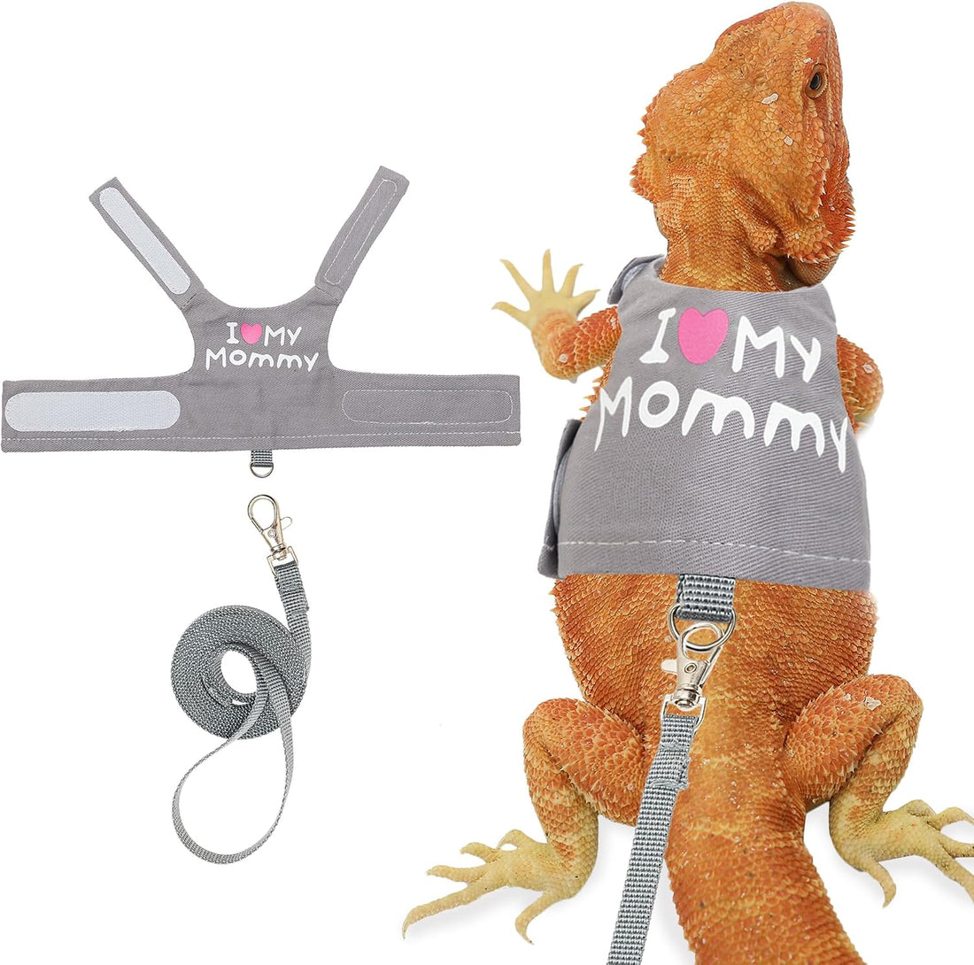 Bearded Dragon Harness and Leash Set